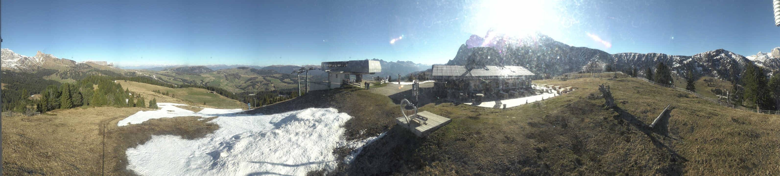 Archiv Foto Webcam Seiser Alm - Bergstation Florianlift