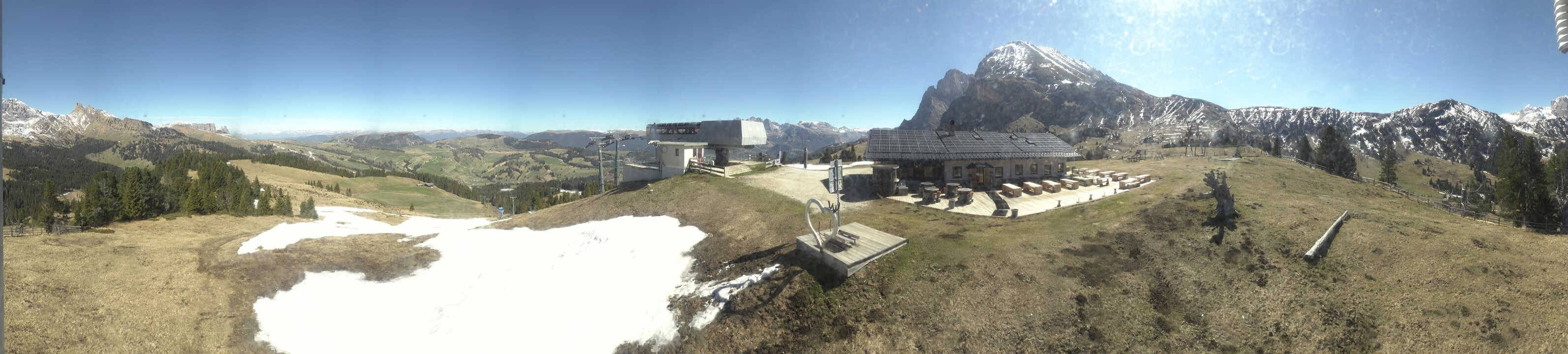 Archiv Foto Webcam Seiser Alm - Bergstation Florianlift