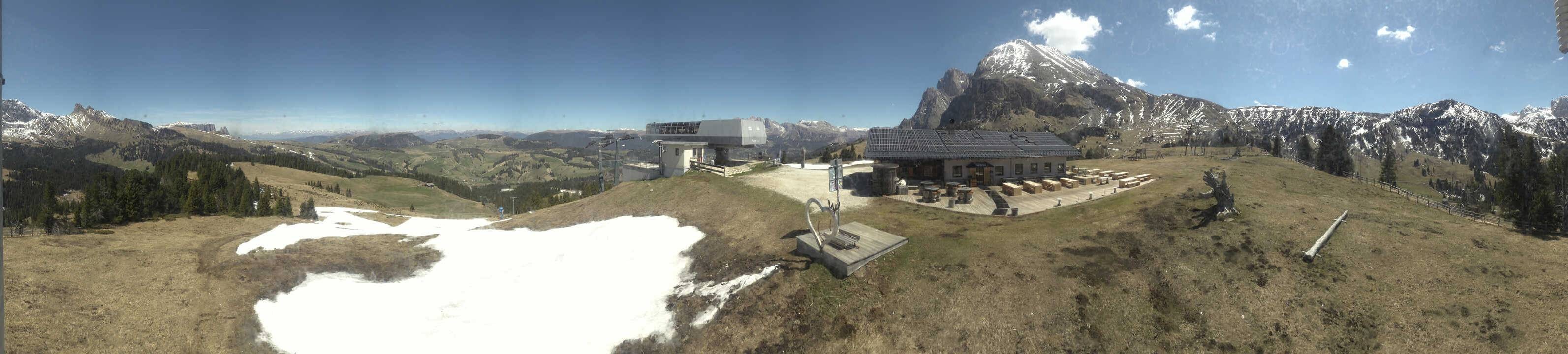 Archiv Foto Webcam Seiser Alm - Bergstation Florianlift