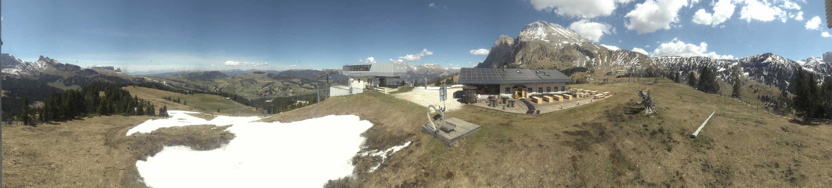 Archiv Foto Webcam Seiser Alm - Bergstation Florianlift