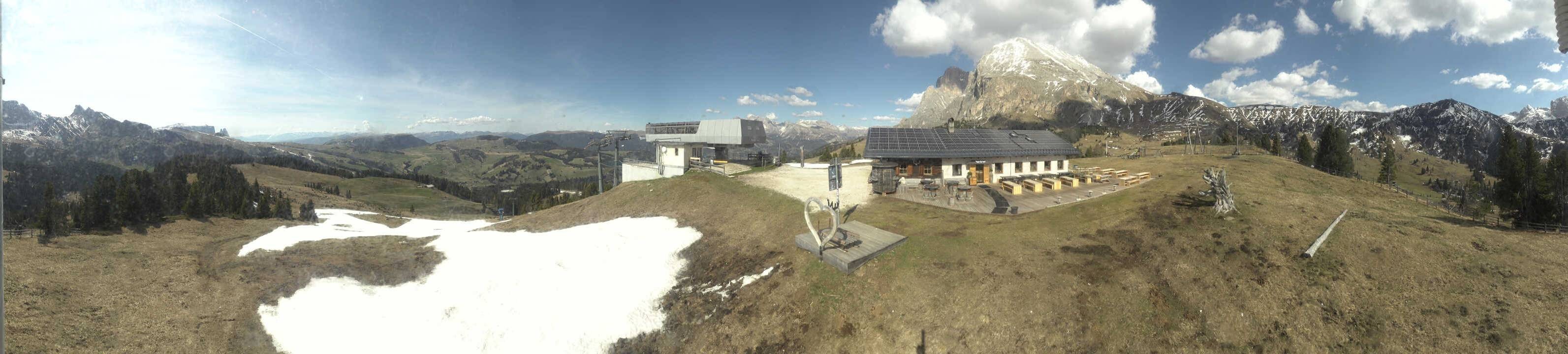Archiv Foto Webcam Seiser Alm - Bergstation Florianlift