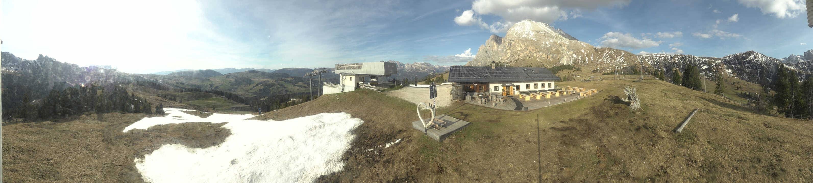 Archiv Foto Webcam Seiser Alm - Bergstation Florianlift