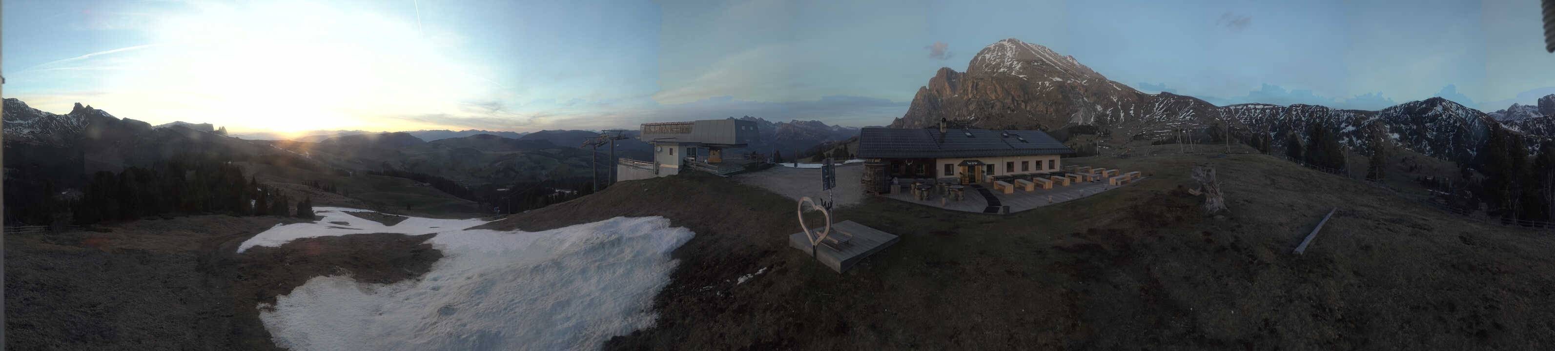 Archiv Foto Webcam Seiser Alm - Bergstation Florianlift