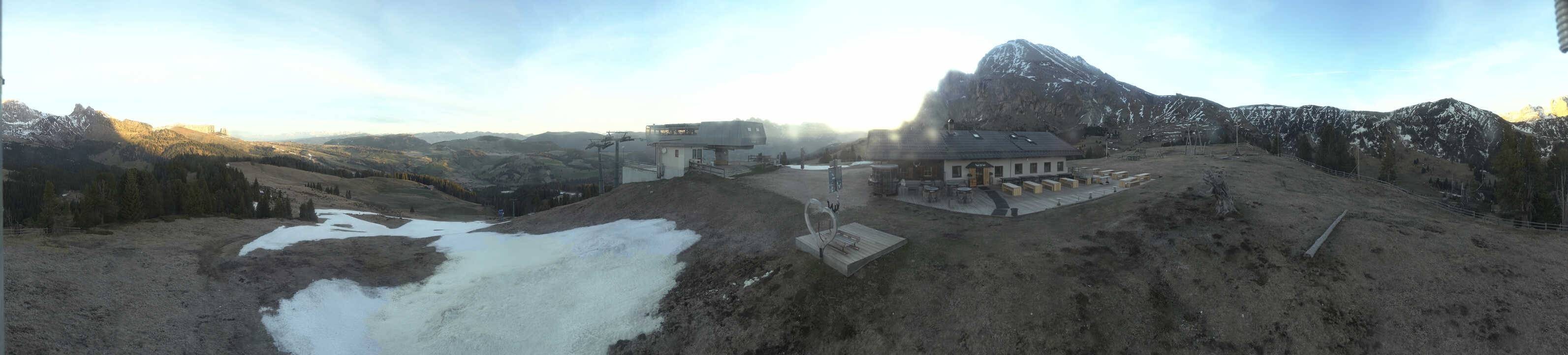 Archiv Foto Webcam Seiser Alm - Bergstation Florianlift