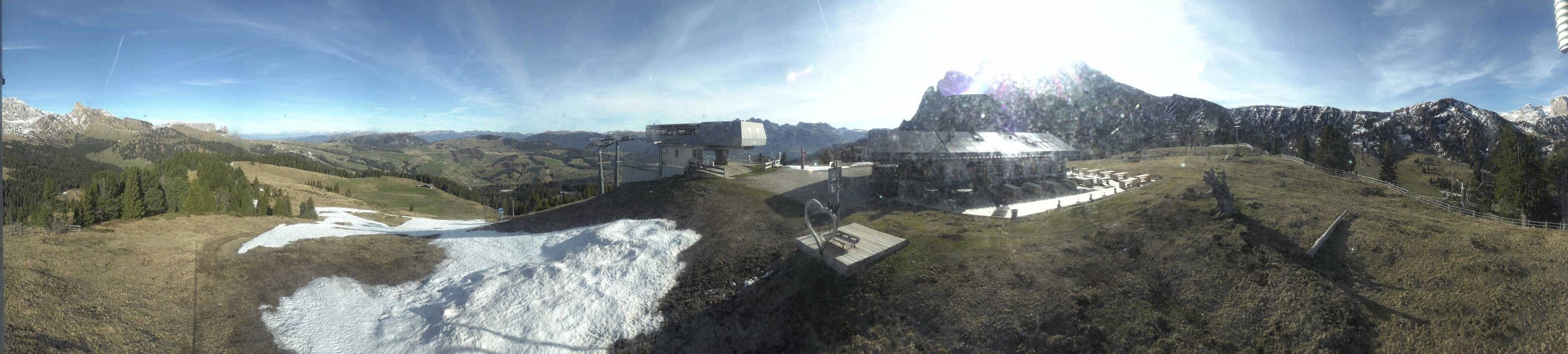 Archiv Foto Webcam Seiser Alm - Bergstation Florianlift