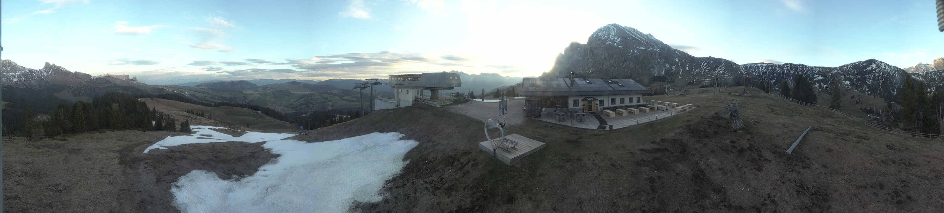 Archiv Foto Webcam Seiser Alm - Bergstation Florianlift