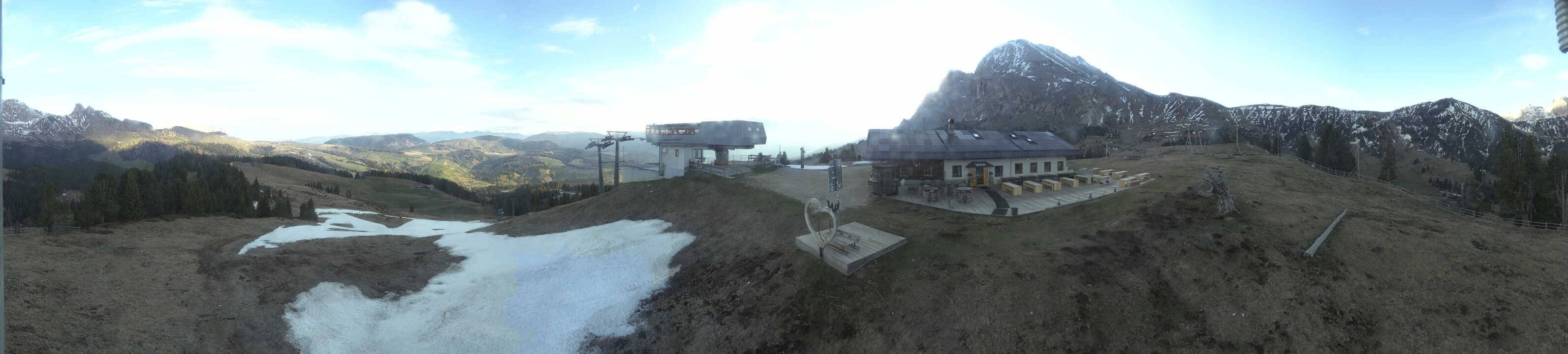 Archiv Foto Webcam Seiser Alm - Bergstation Florianlift
