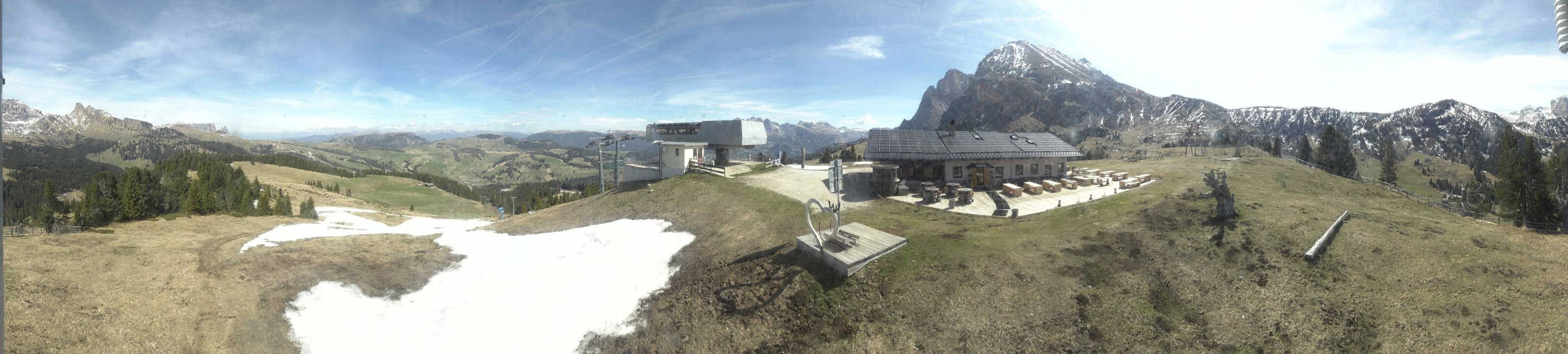 Archiv Foto Webcam Seiser Alm - Bergstation Florianlift