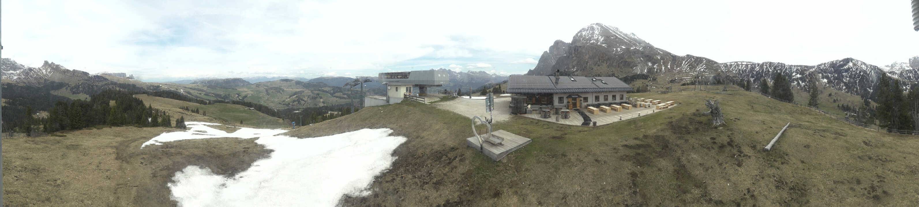 Archiv Foto Webcam Seiser Alm - Bergstation Florianlift