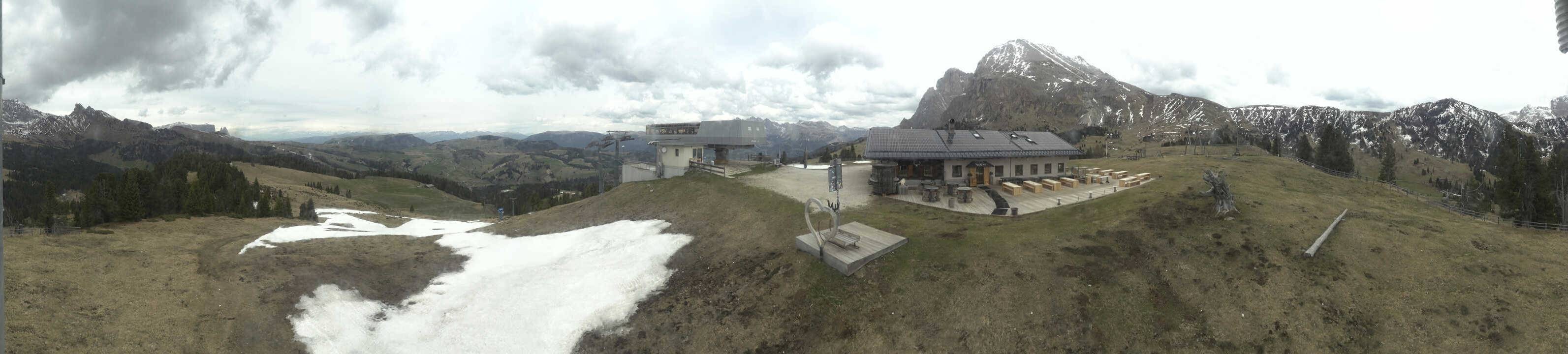 Archiv Foto Webcam Seiser Alm - Bergstation Florianlift