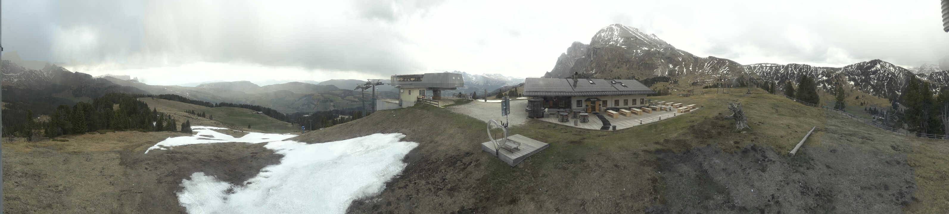Archiv Foto Webcam Seiser Alm - Bergstation Florianlift