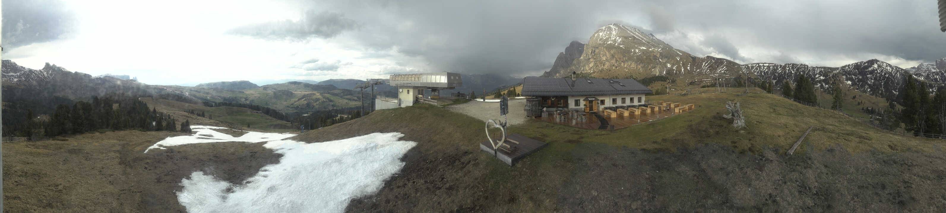 Archiv Foto Webcam Seiser Alm - Bergstation Florianlift