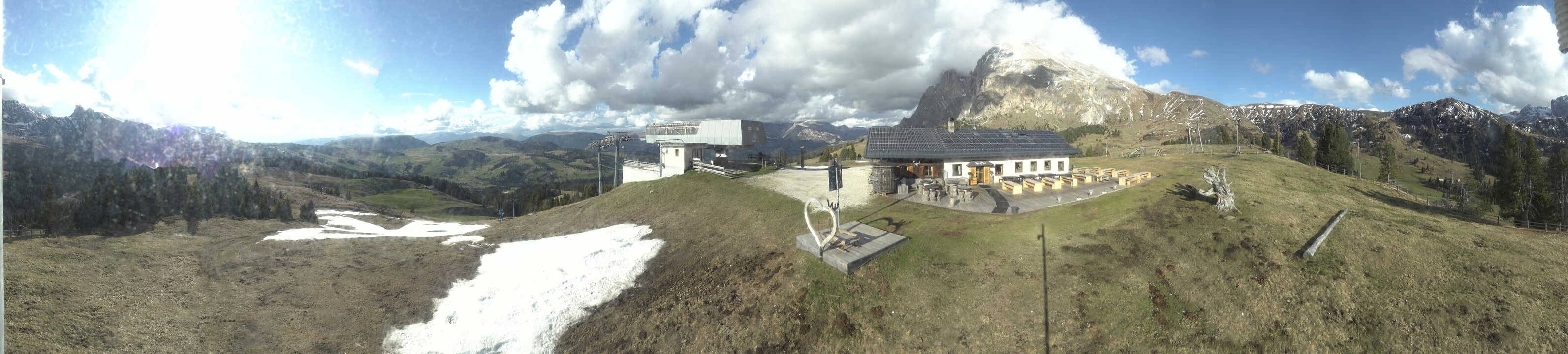 Archiv Foto Webcam Seiser Alm - Bergstation Florianlift