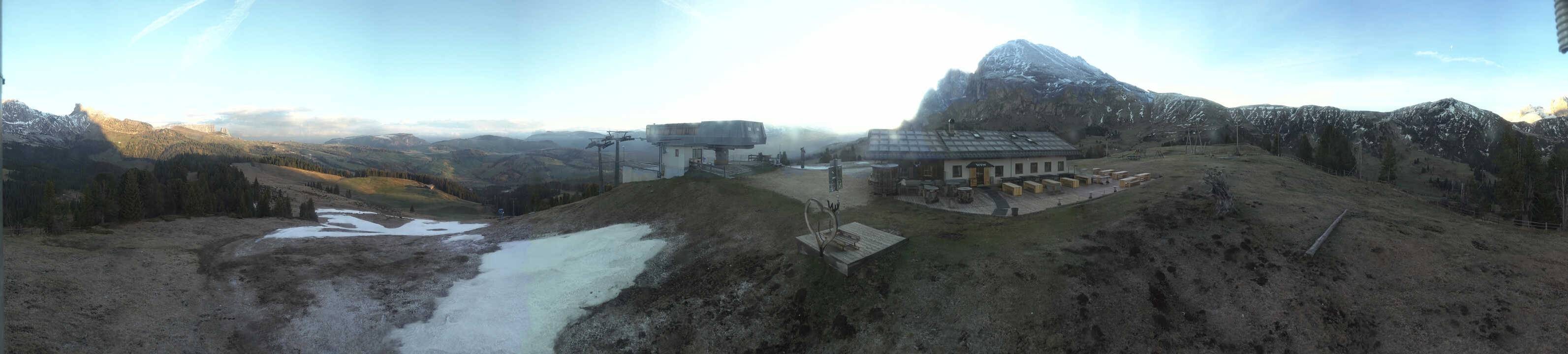 Archiv Foto Webcam Seiser Alm - Bergstation Florianlift