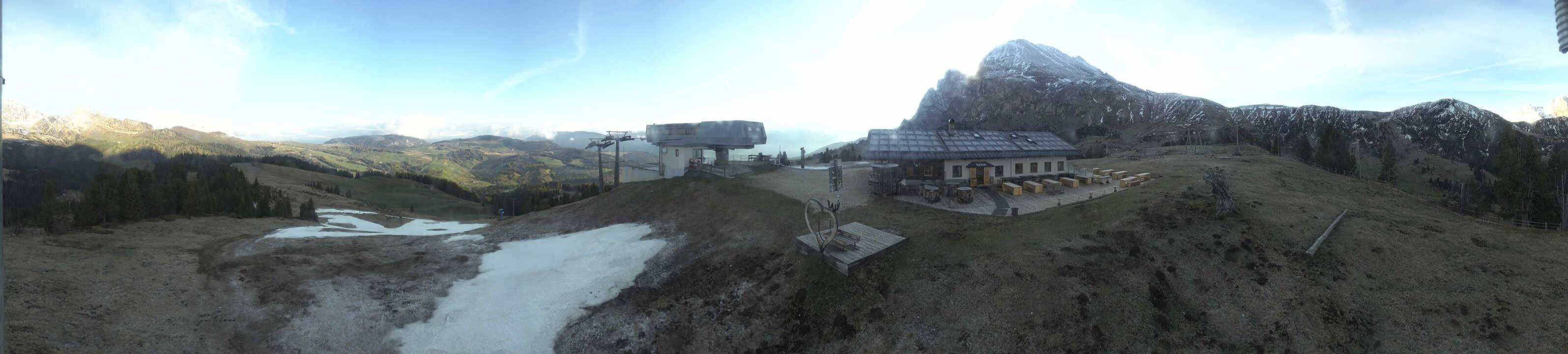 Archiv Foto Webcam Seiser Alm - Bergstation Florianlift