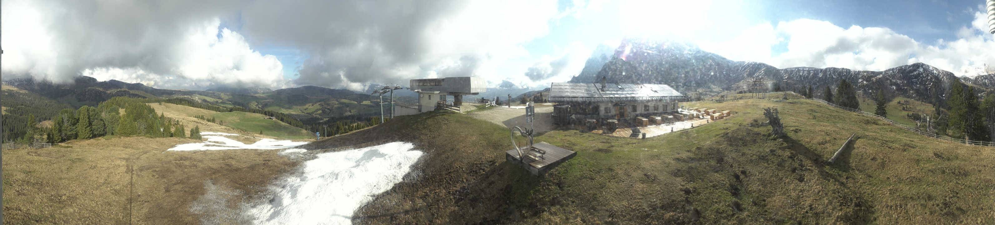 Archiv Foto Webcam Seiser Alm - Bergstation Florianlift