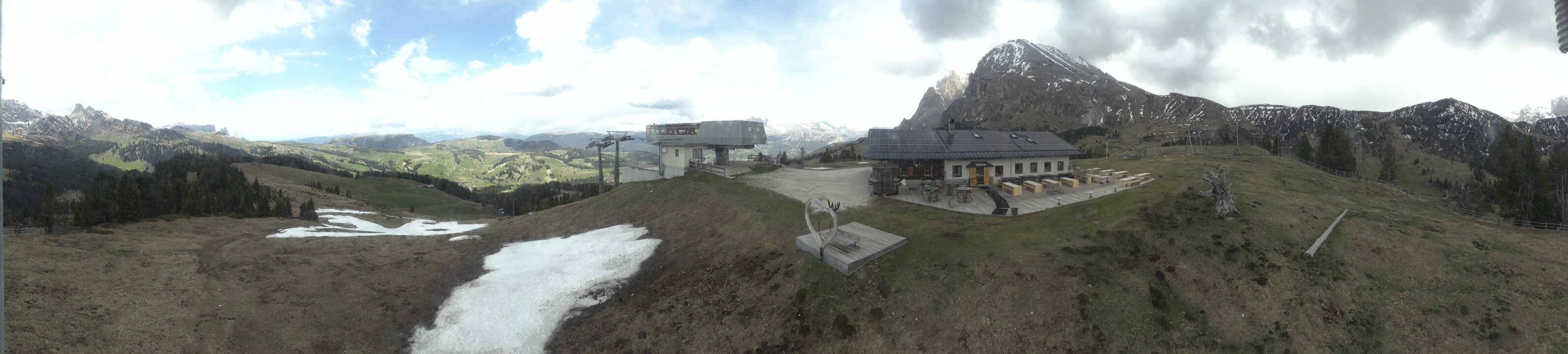 Archiv Foto Webcam Seiser Alm - Bergstation Florianlift