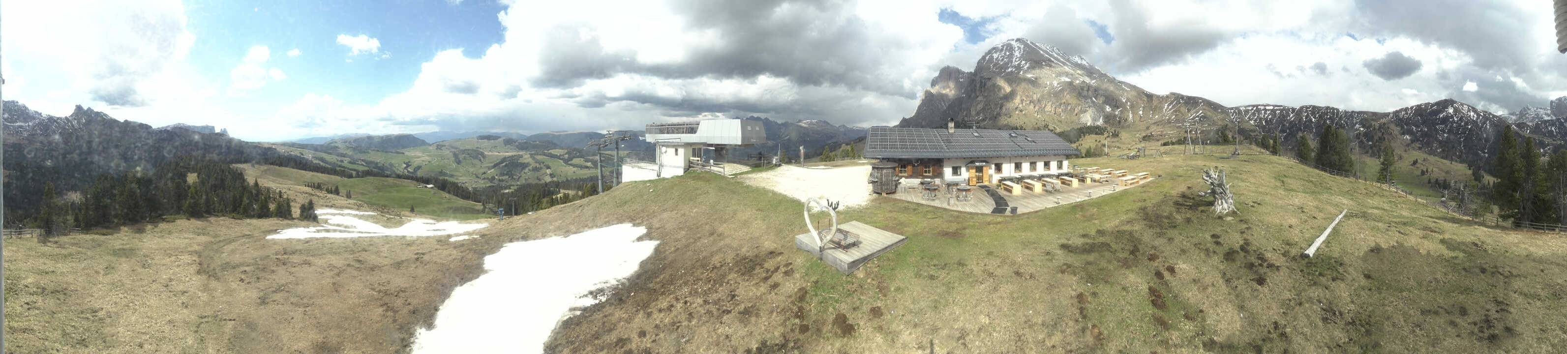 Archiv Foto Webcam Seiser Alm - Bergstation Florianlift