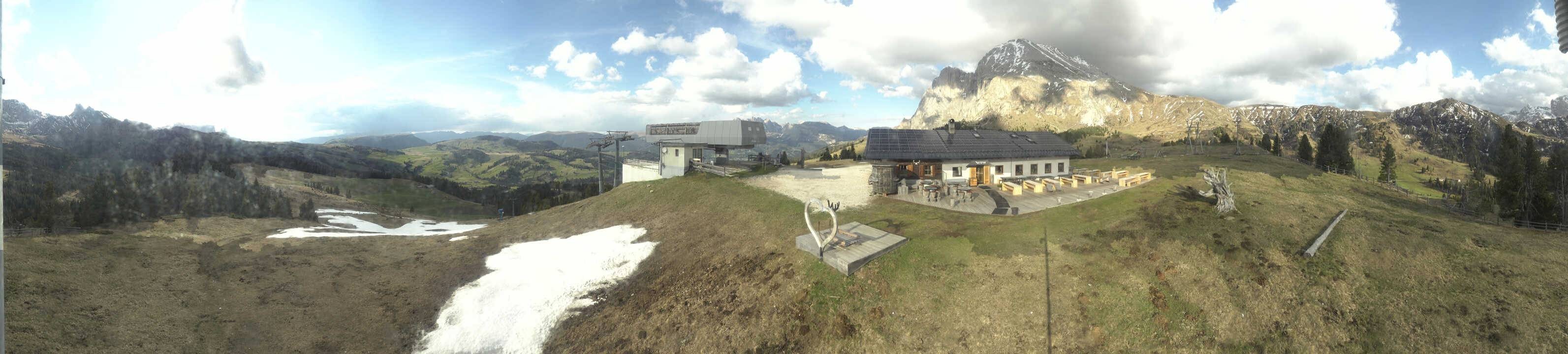 Archiv Foto Webcam Seiser Alm - Bergstation Florianlift