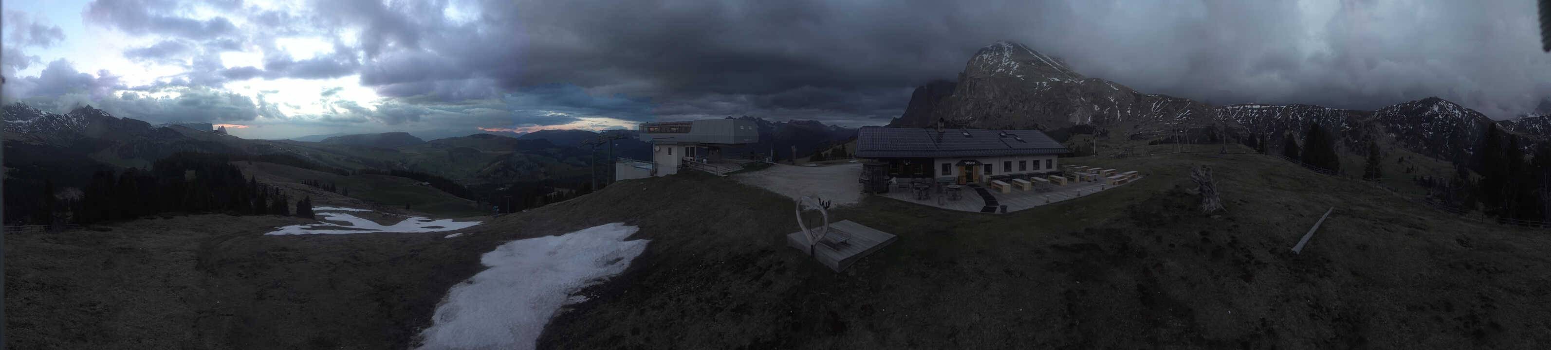Archiv Foto Webcam Seiser Alm - Bergstation Florianlift