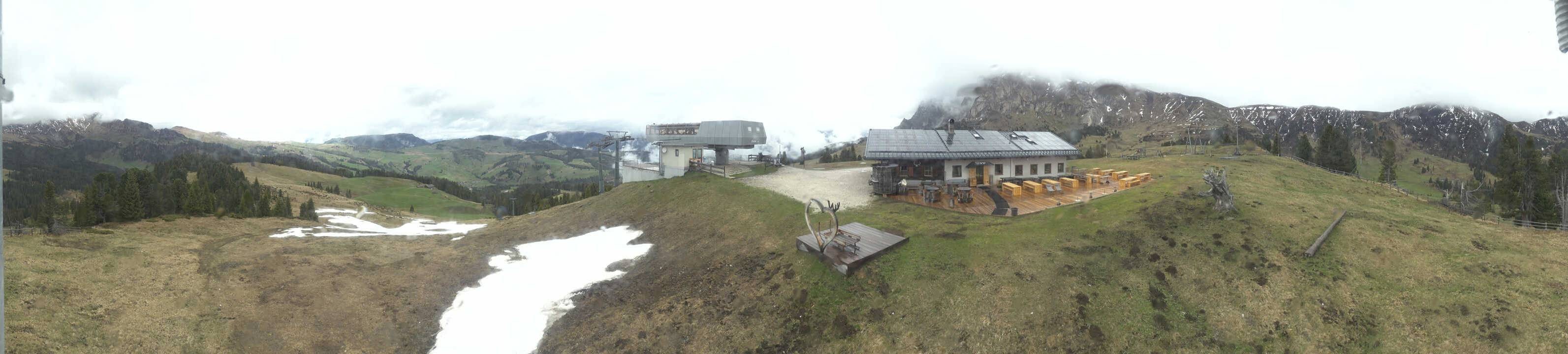 Archiv Foto Webcam Seiser Alm - Bergstation Florianlift