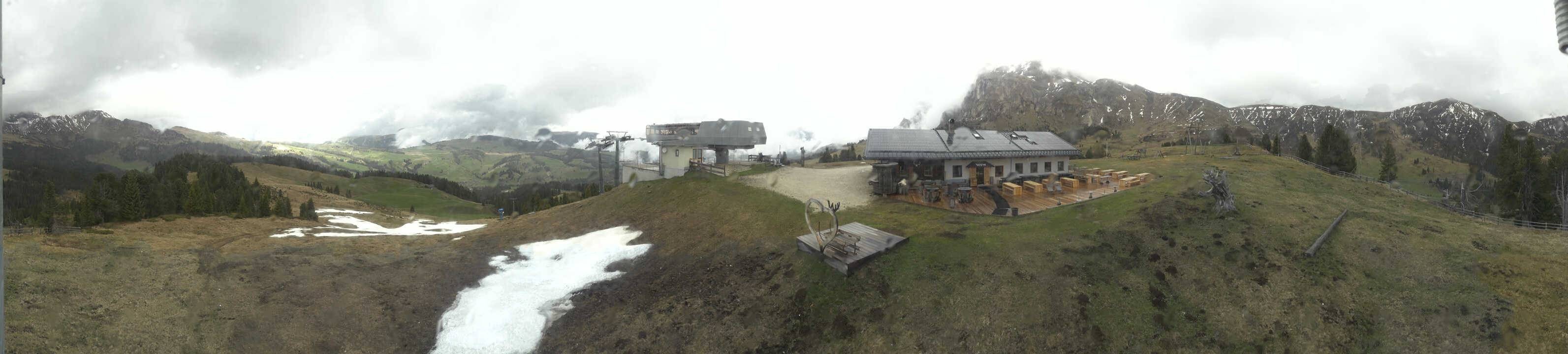 Archiv Foto Webcam Seiser Alm - Bergstation Florianlift