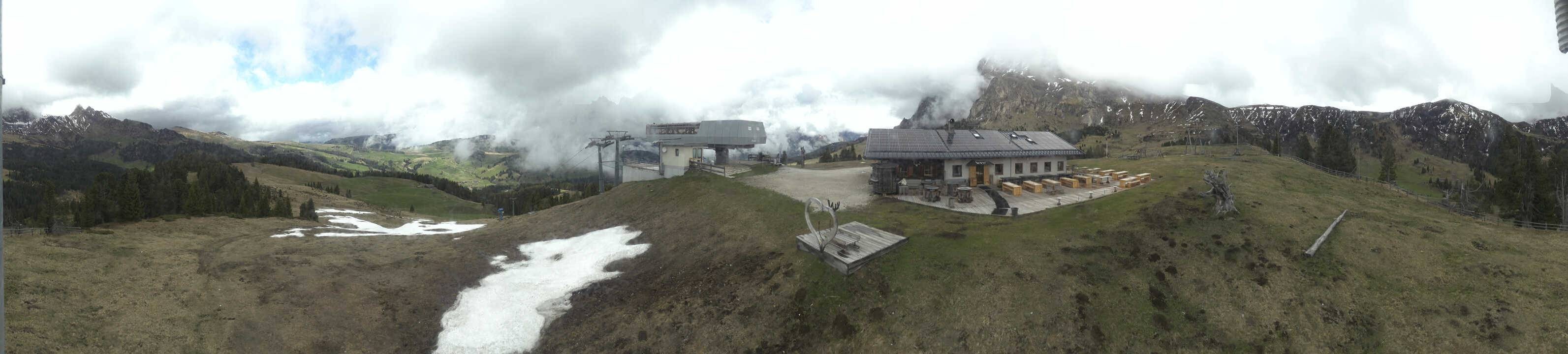 Archiv Foto Webcam Seiser Alm - Bergstation Florianlift