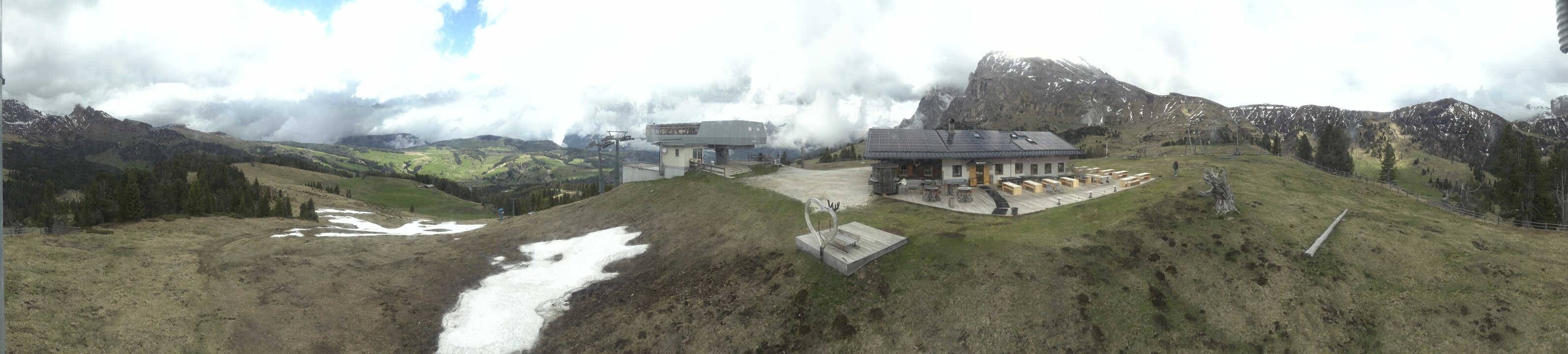 Archiv Foto Webcam Seiser Alm - Bergstation Florianlift