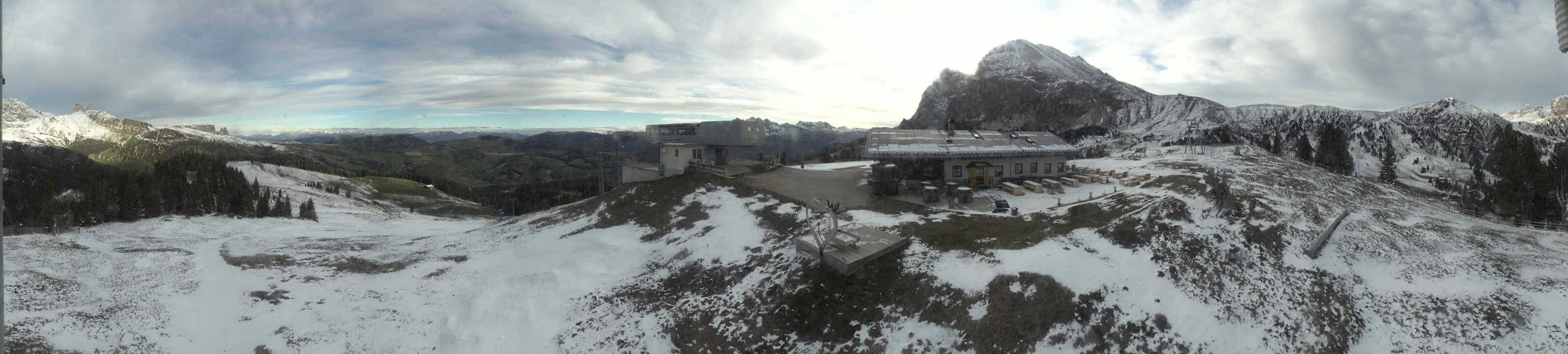 Archiv Foto Webcam Seiser Alm - Bergstation Florianlift