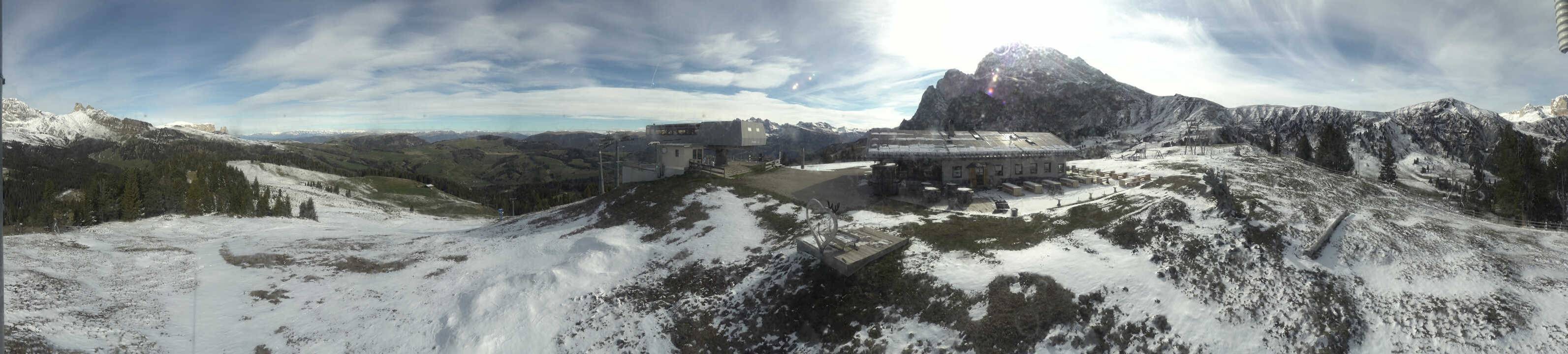 Archiv Foto Webcam Seiser Alm - Bergstation Florianlift