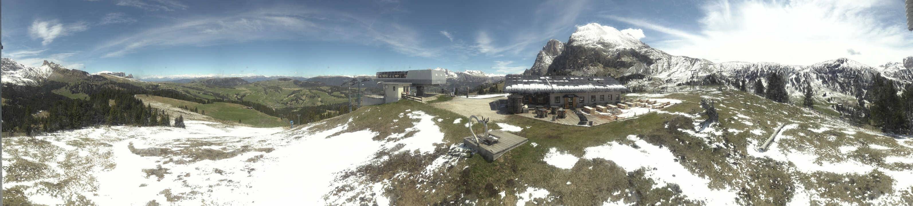 Archiv Foto Webcam Seiser Alm - Bergstation Florianlift