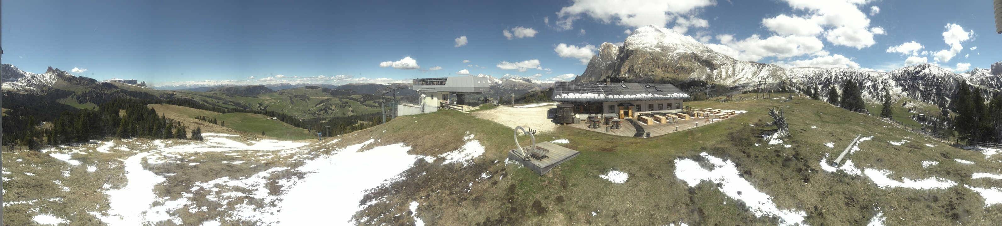 Archiv Foto Webcam Seiser Alm - Bergstation Florianlift