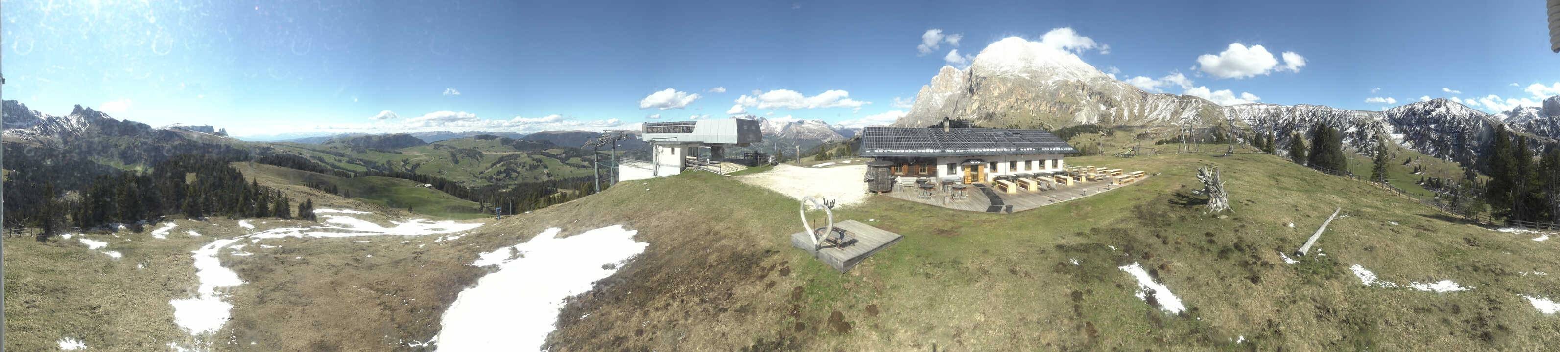 Archiv Foto Webcam Seiser Alm - Bergstation Florianlift