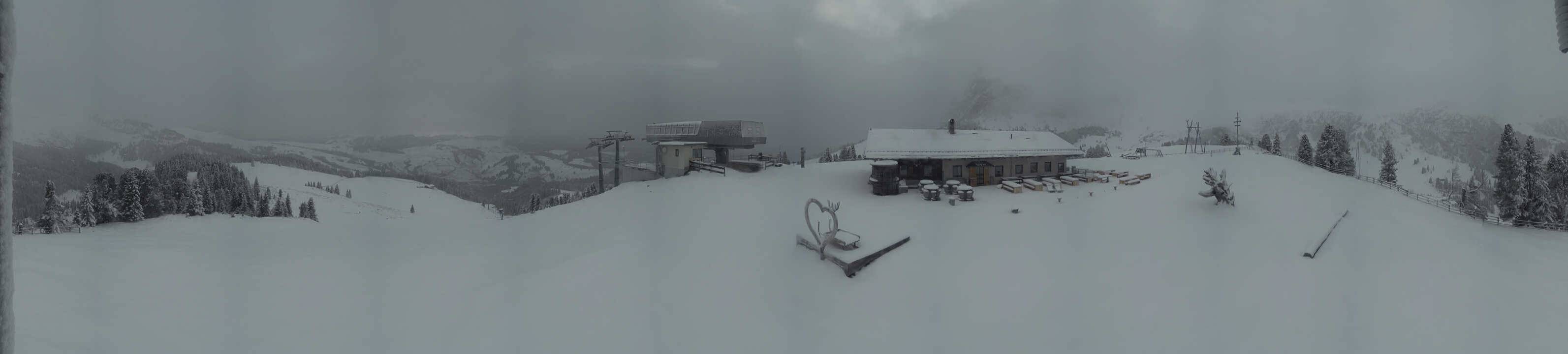 Archiv Foto Webcam Seiser Alm - Bergstation Florianlift