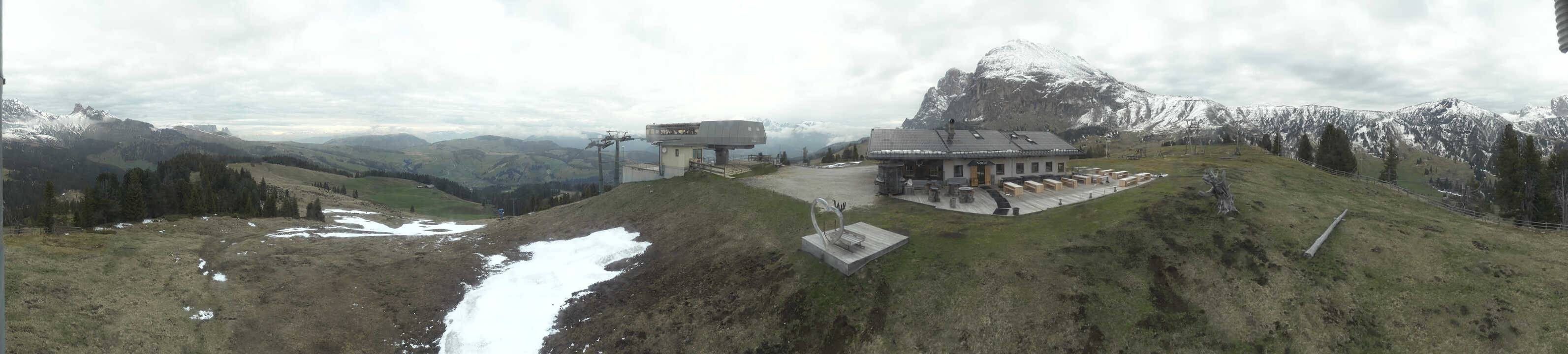 Archiv Foto Webcam Seiser Alm - Bergstation Florianlift