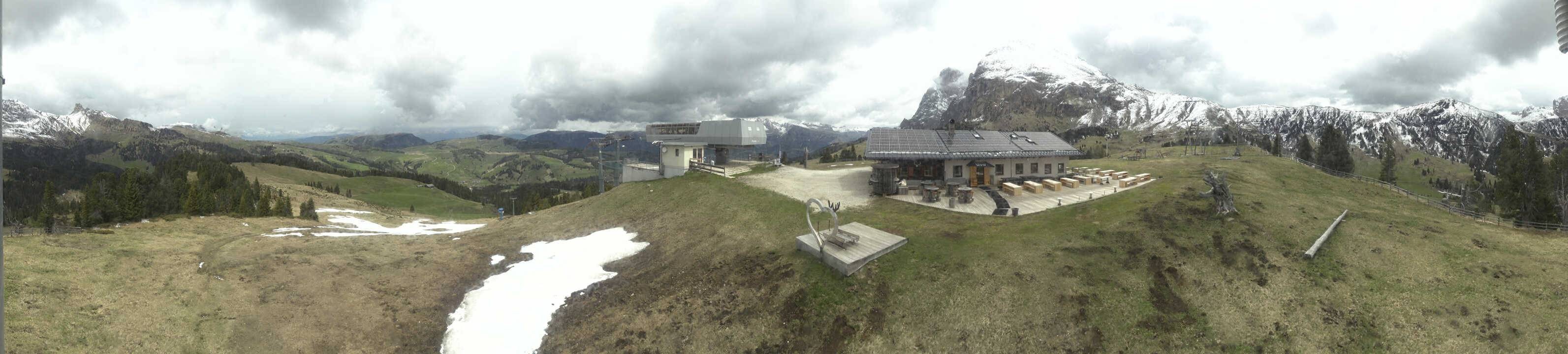 Archiv Foto Webcam Seiser Alm - Bergstation Florianlift