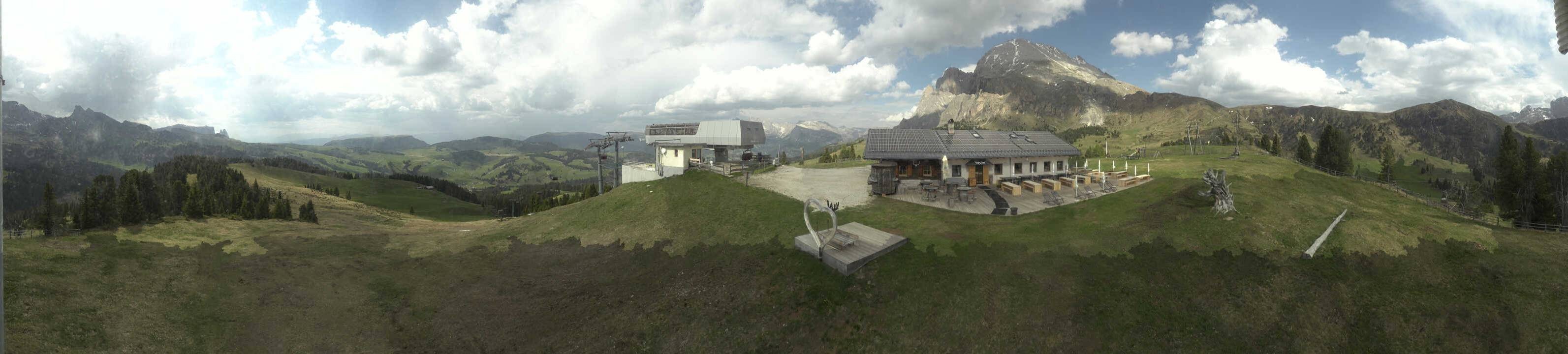 Archiv Foto Webcam Seiser Alm - Bergstation Florianlift