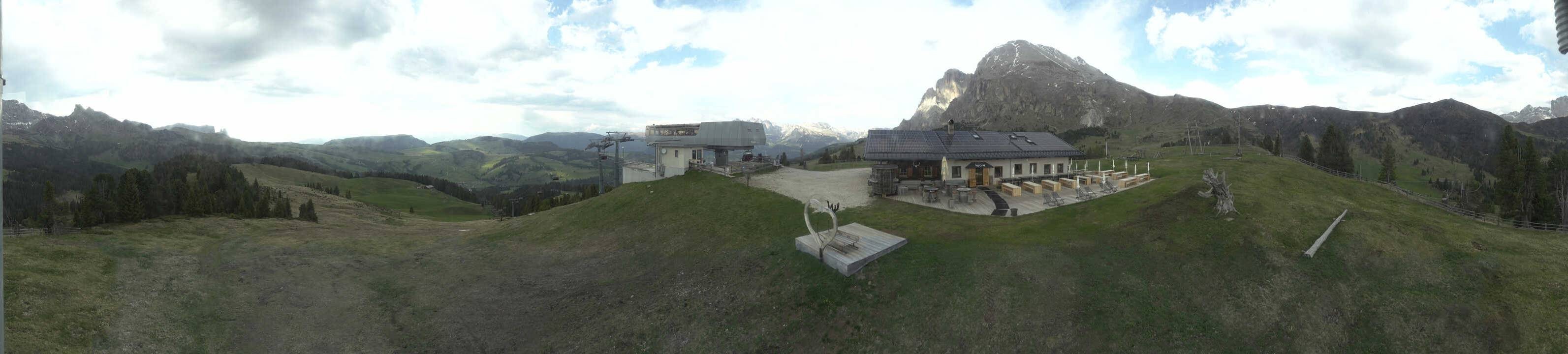 Archiv Foto Webcam Seiser Alm - Bergstation Florianlift