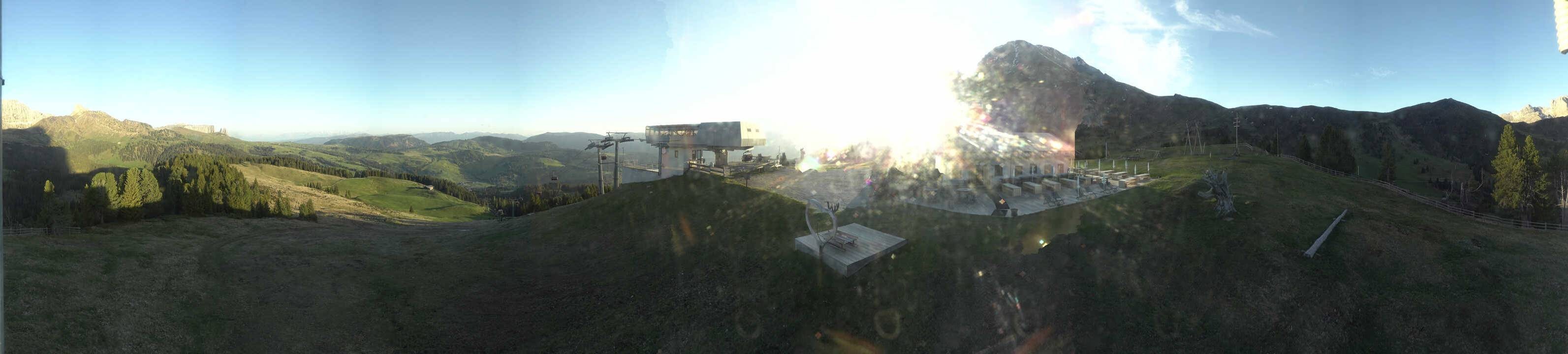 Archiv Foto Webcam Seiser Alm - Bergstation Florianlift