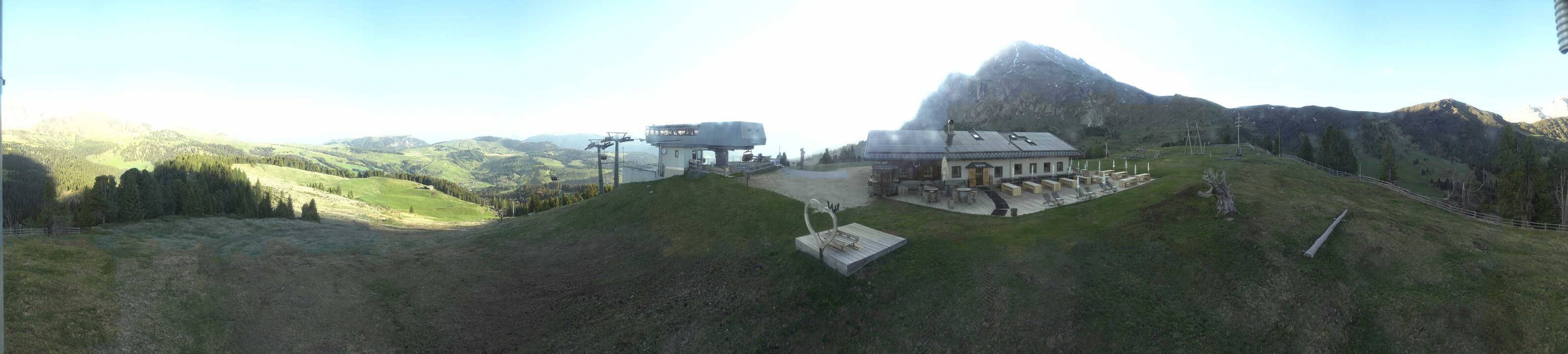 Archiv Foto Webcam Seiser Alm - Bergstation Florianlift