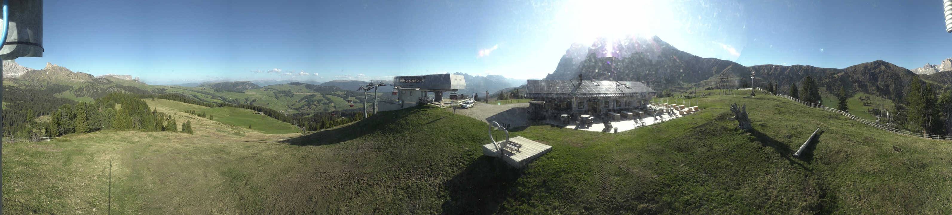 Archiv Foto Webcam Seiser Alm - Bergstation Florianlift
