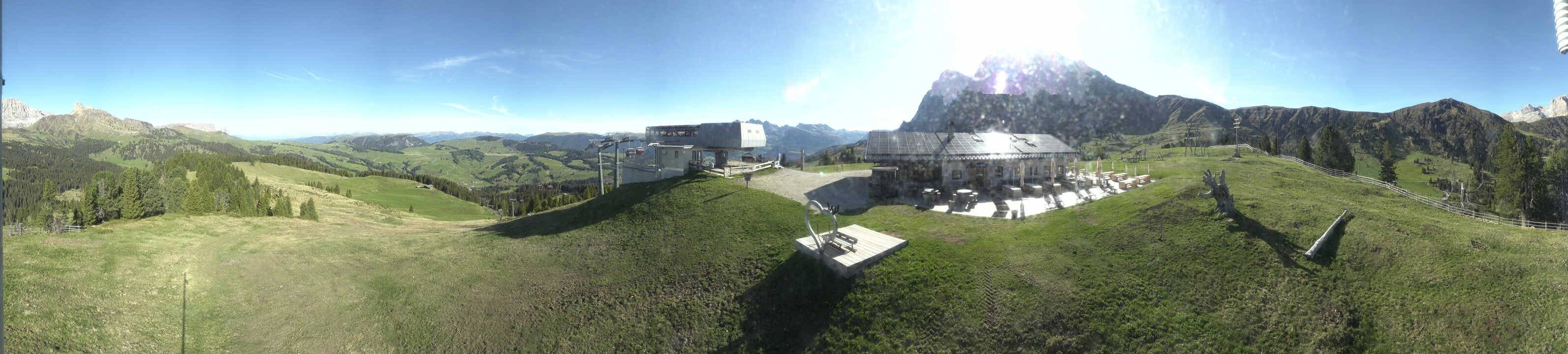 Archiv Foto Webcam Seiser Alm - Bergstation Florianlift
