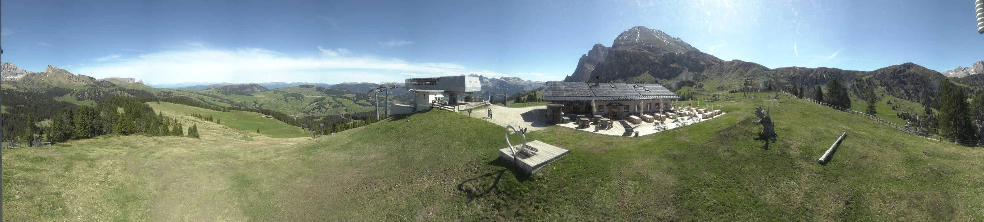 Archiv Foto Webcam Seiser Alm - Bergstation Florianlift