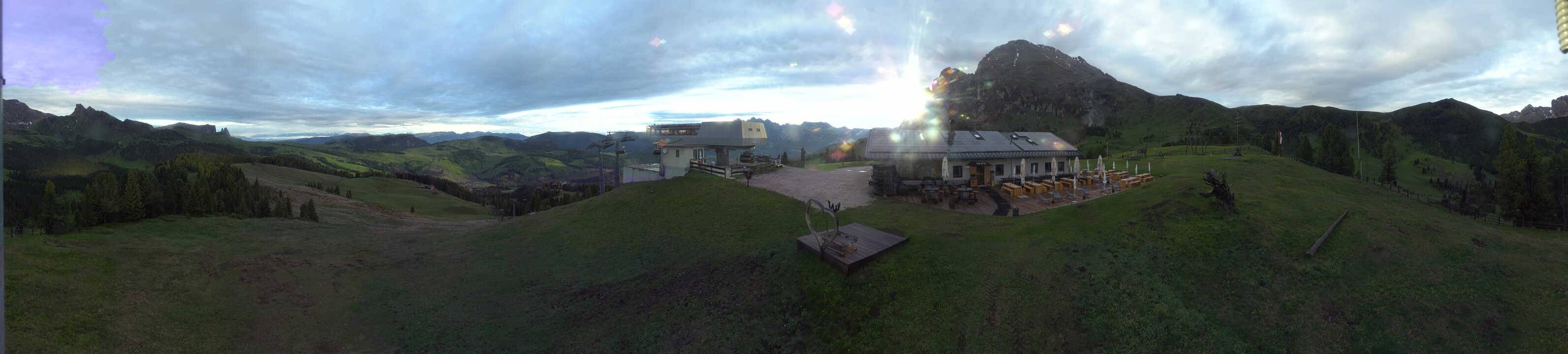 Archiv Foto Webcam Seiser Alm - Bergstation Florianlift