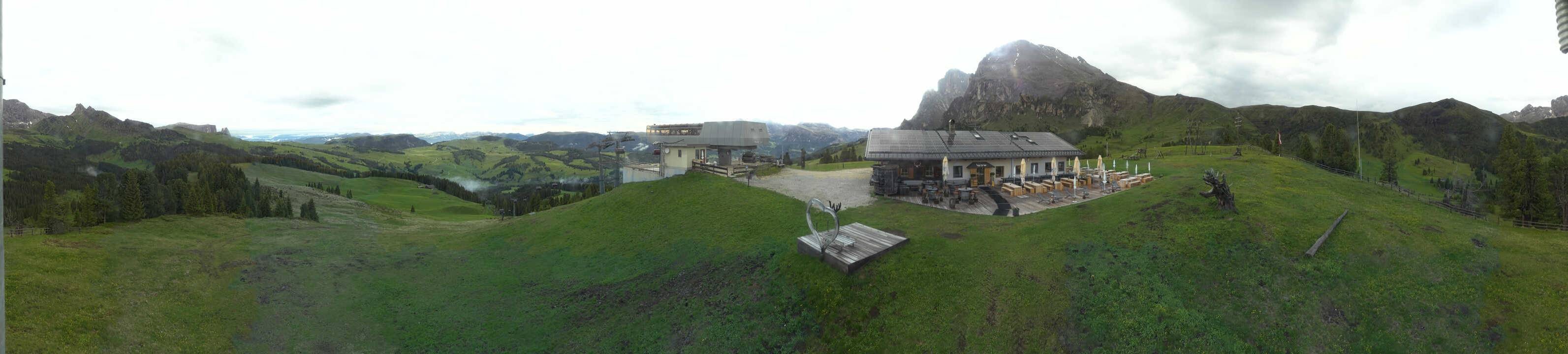 Archiv Foto Webcam Seiser Alm - Bergstation Florianlift