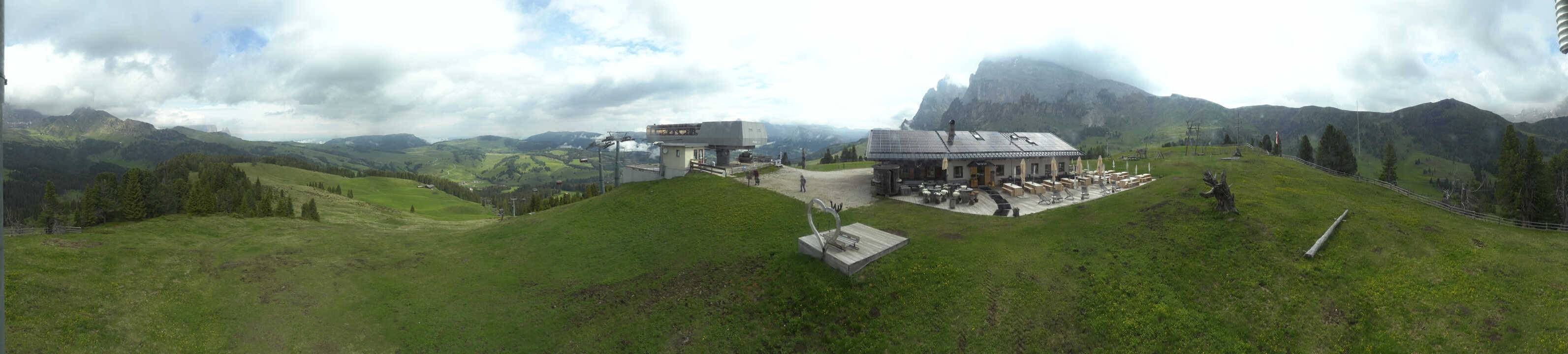 Archiv Foto Webcam Seiser Alm - Bergstation Florianlift