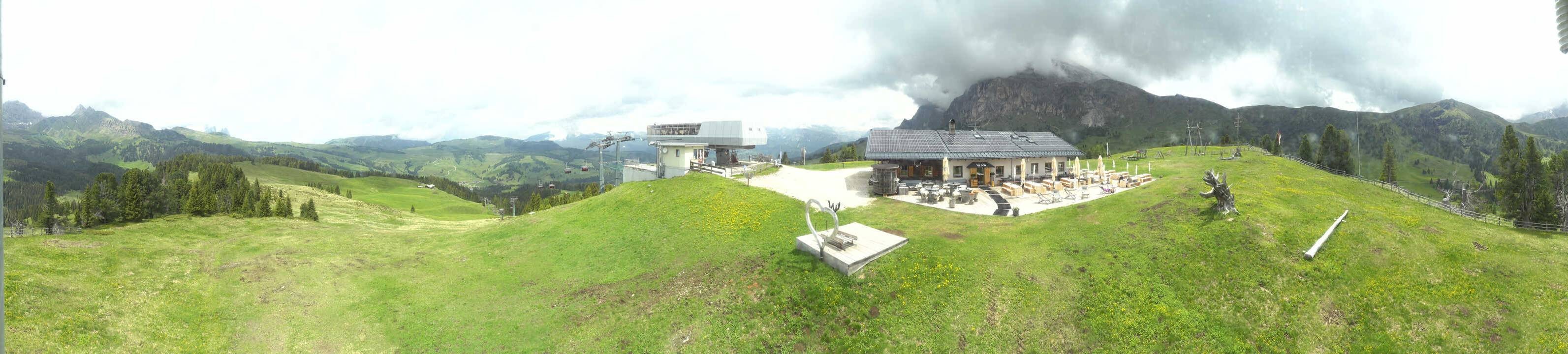 Archiv Foto Webcam Seiser Alm - Bergstation Florianlift