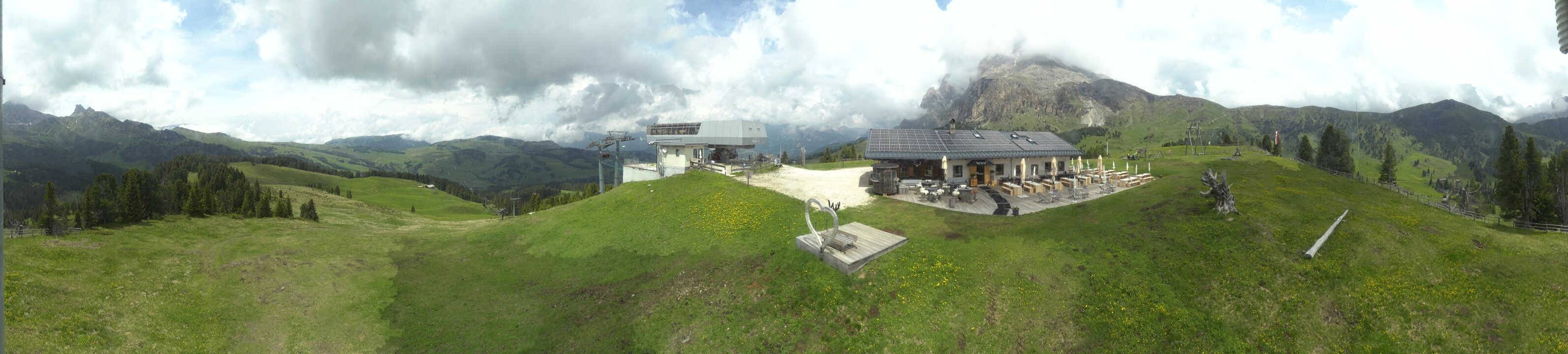 Archiv Foto Webcam Seiser Alm - Bergstation Florianlift