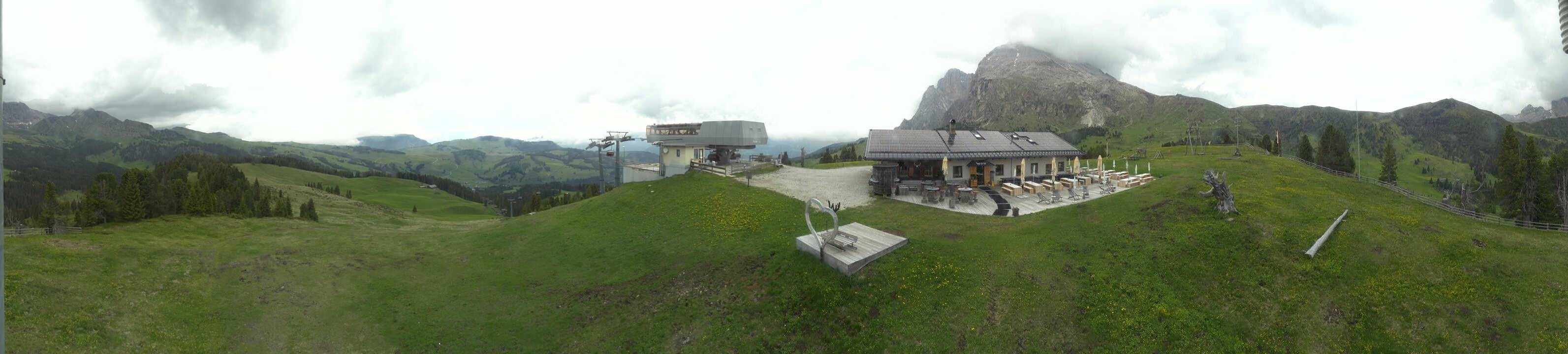 Archiv Foto Webcam Seiser Alm - Bergstation Florianlift