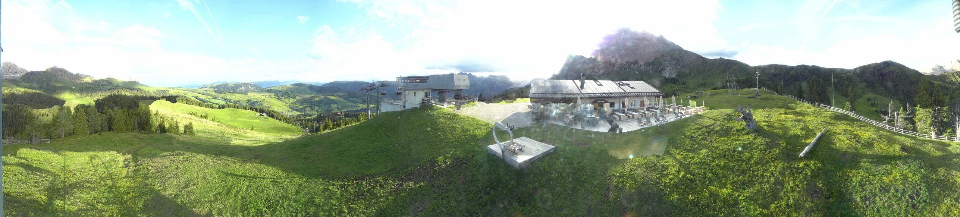 Archiv Foto Webcam Seiser Alm - Bergstation Florianlift